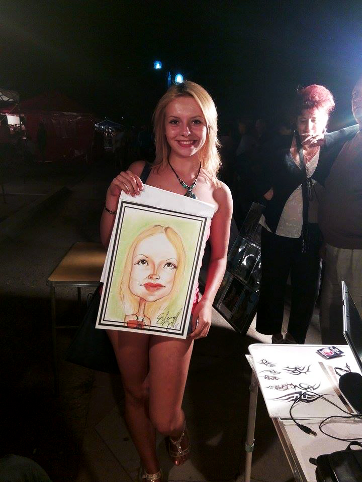 Portret caricatură