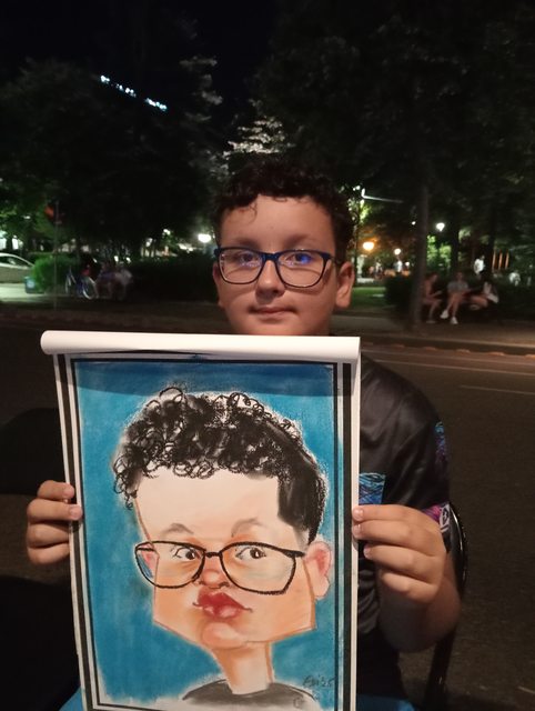 Exemplu portret caricatură 1