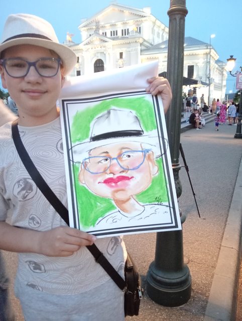 Exemplu portret caricatură 2