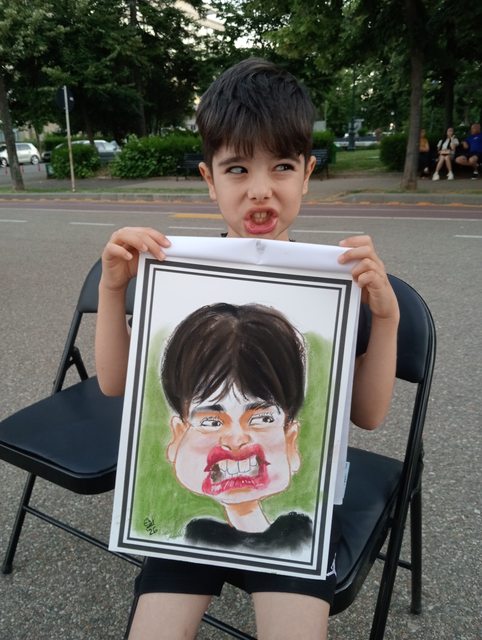 Exemplu portret caricatură 9