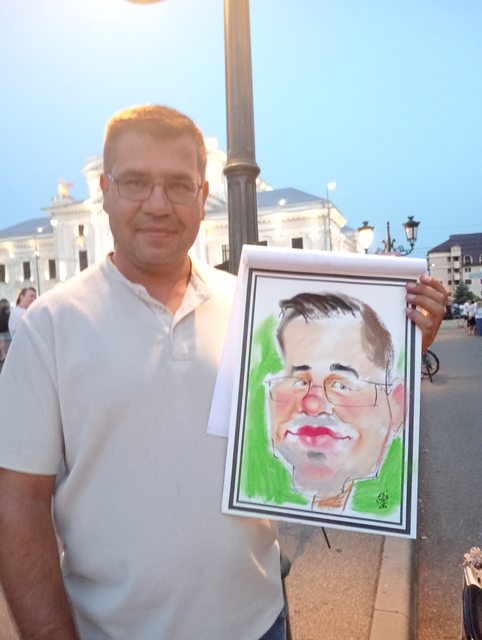 Exemplu portret caricatură 12