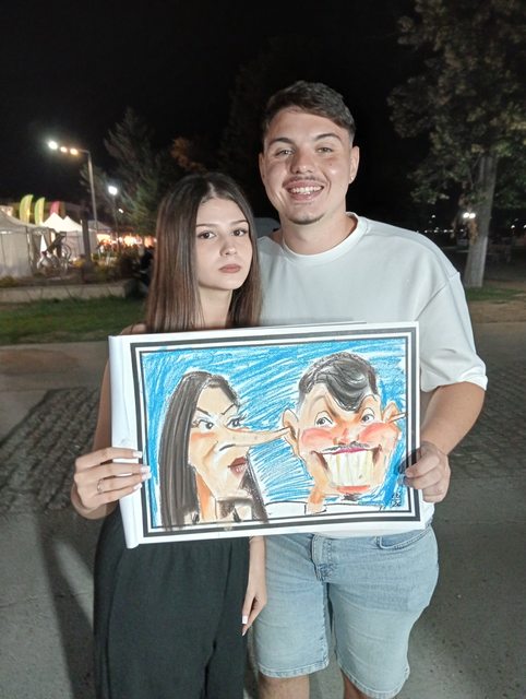 Exemplu portret caricatură 14